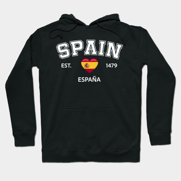 Spain Hoodie by SunburstGeo